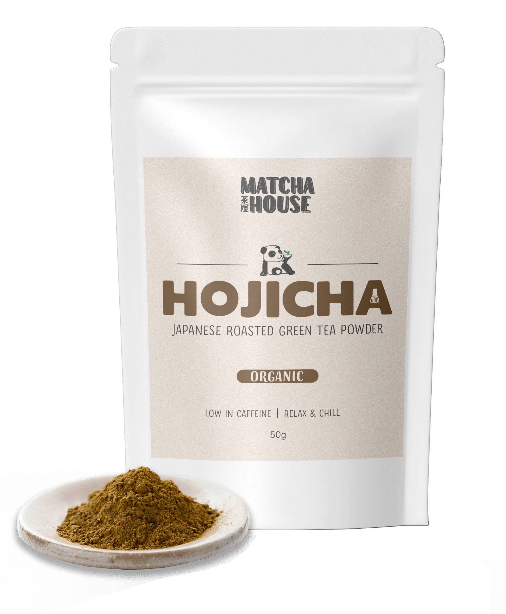 Hojicha Powder 50g - MATCHA HOUSE