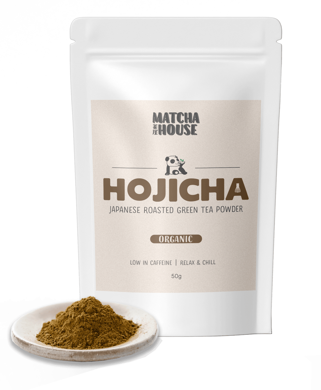 Hojicha Powder 50g - MATCHA HOUSE