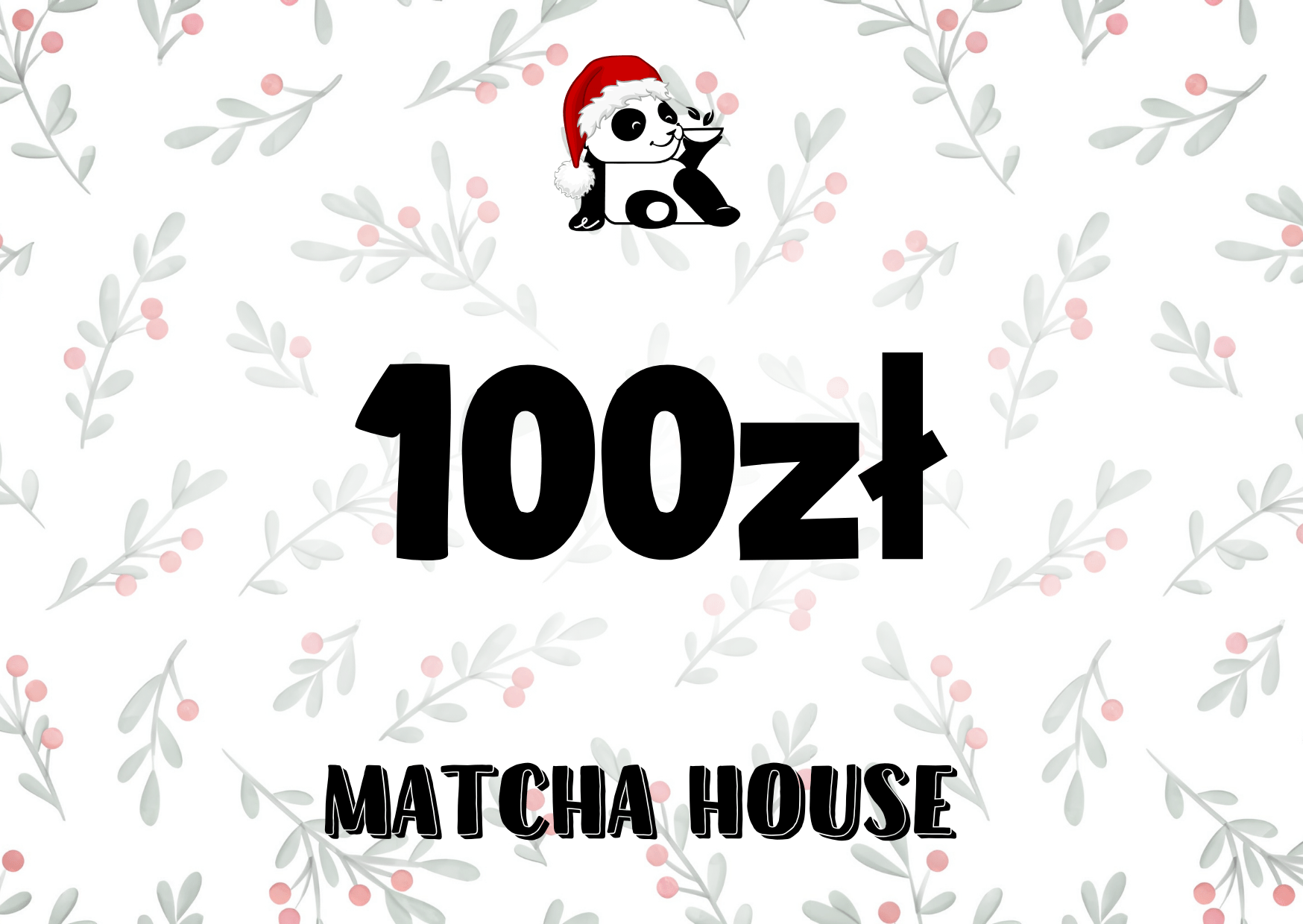 Wirtualna Karta Podarunkowa - MATCHA HOUSE