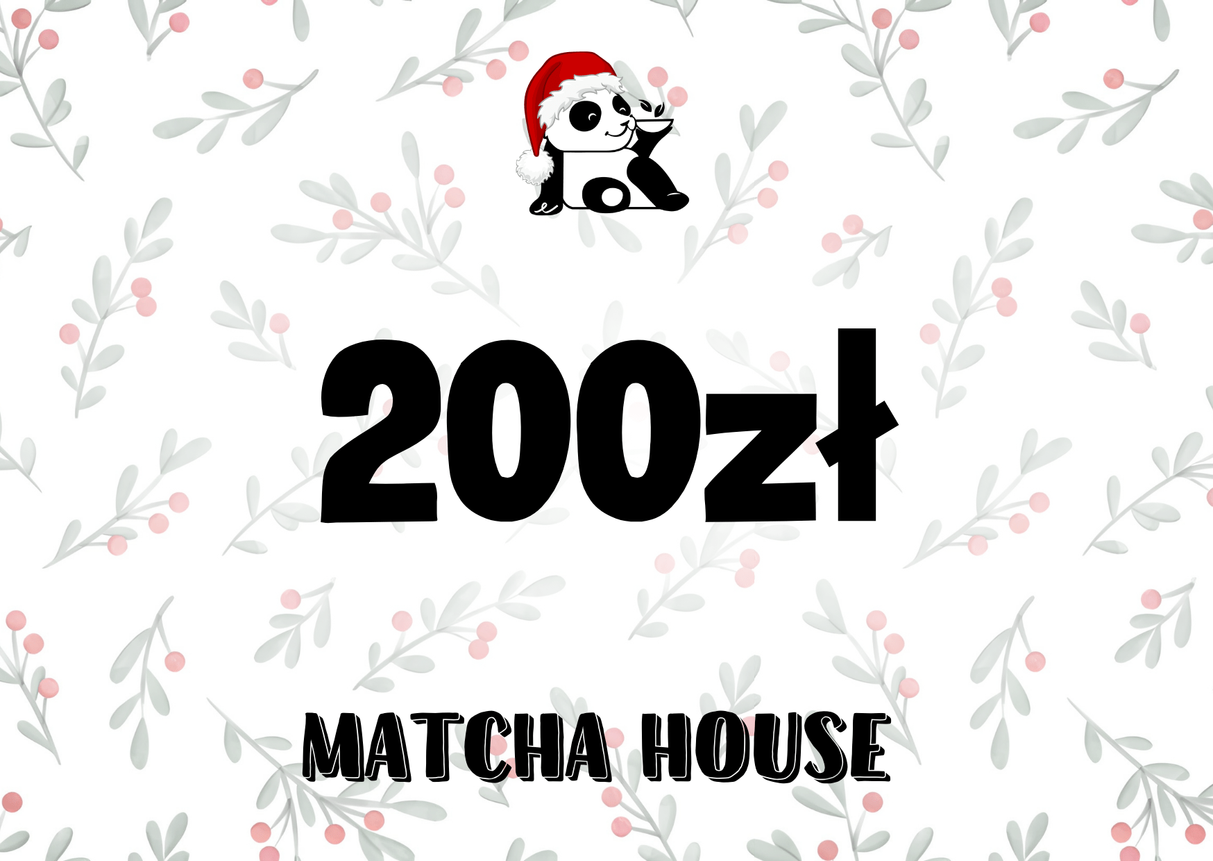 Wirtualna Karta Podarunkowa - MATCHA HOUSE