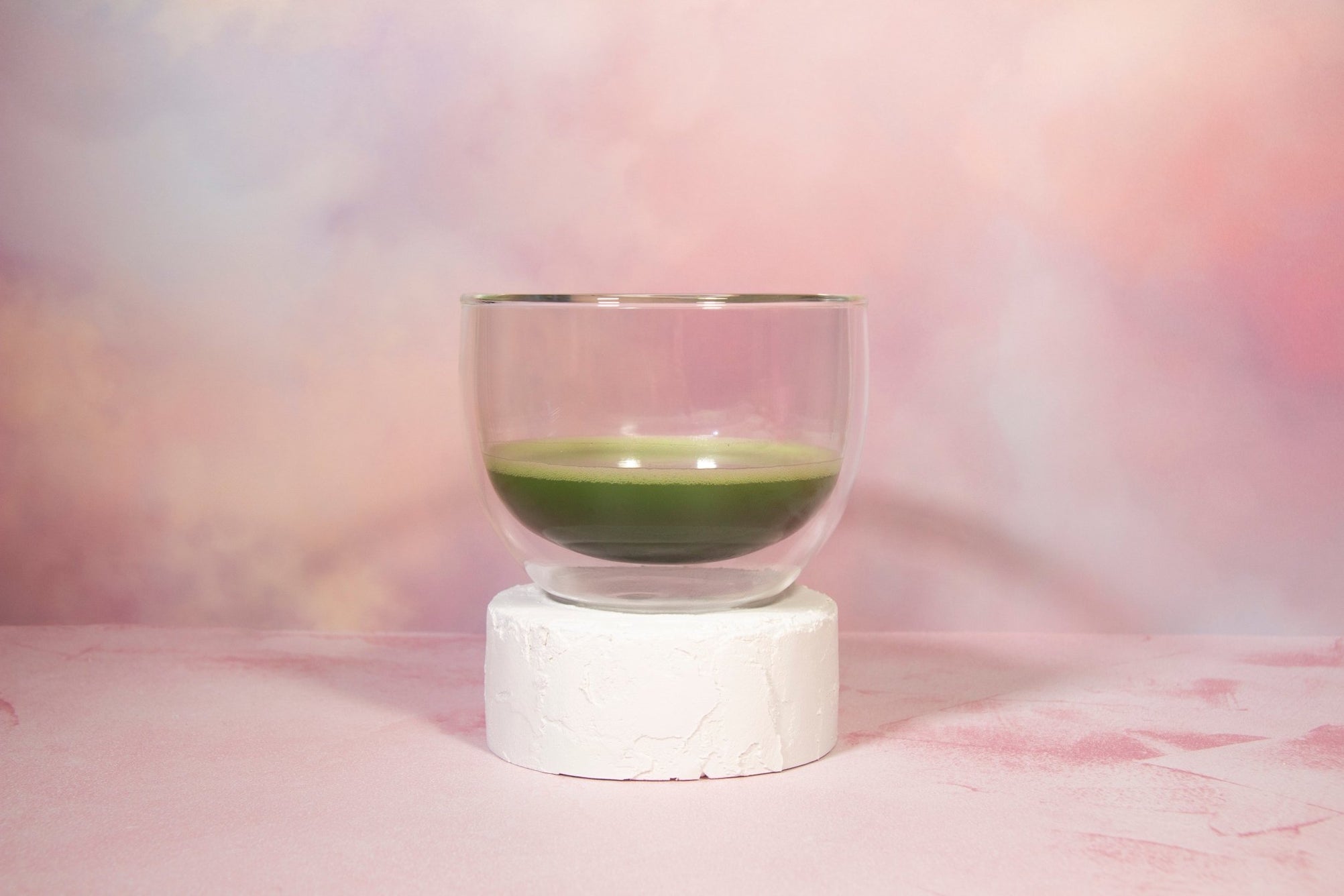 Double Wall Glass Matcha Bowl Chawan - MATCHA HOUSE